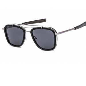 Rag and Bone Mens Black Aviator square sunglasses